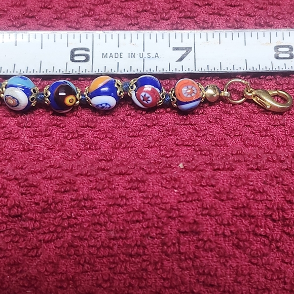 Colorful Murano Glass Bracelet - Picture 3 of 3